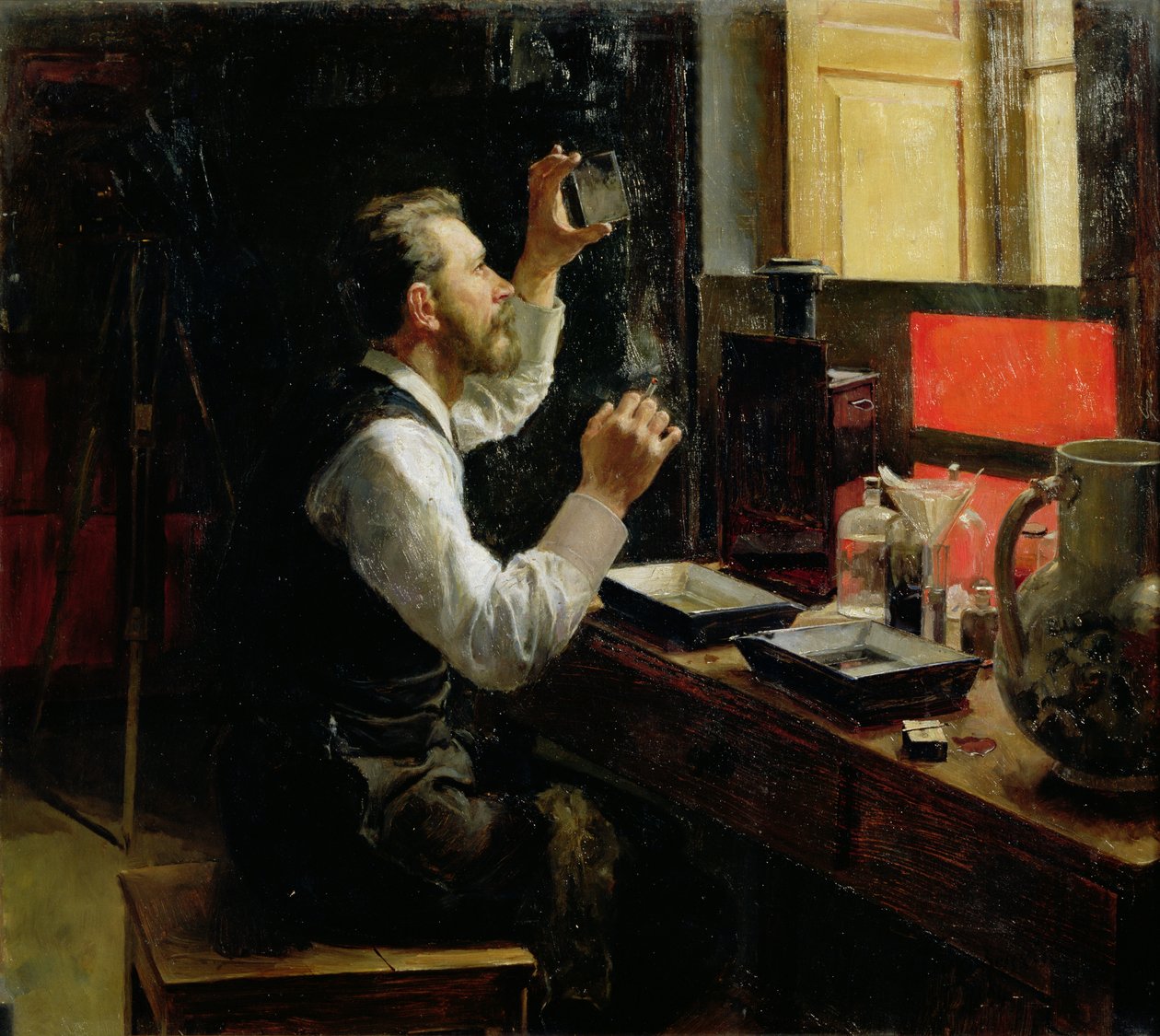 Amatörfotograf av Evgeniy Iosipovich Bukovetsky