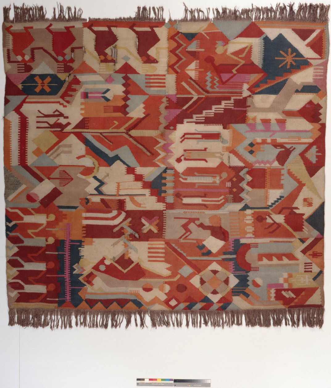 Mönstrad matta, 1923-24 (textil) av Ewald Duelberg