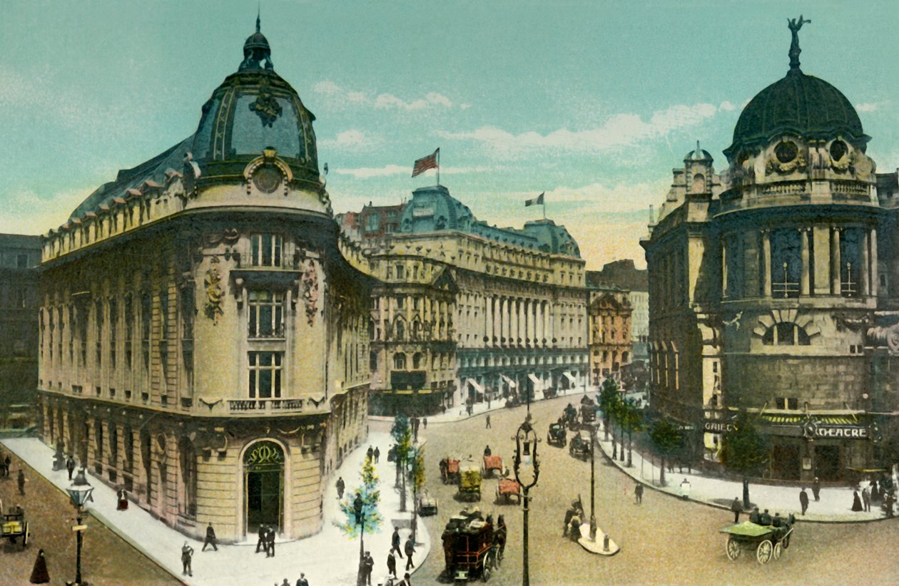 Aldwych och Gaiety Theatre, ca 1900-talet. av Eyre and Spottiswoode
