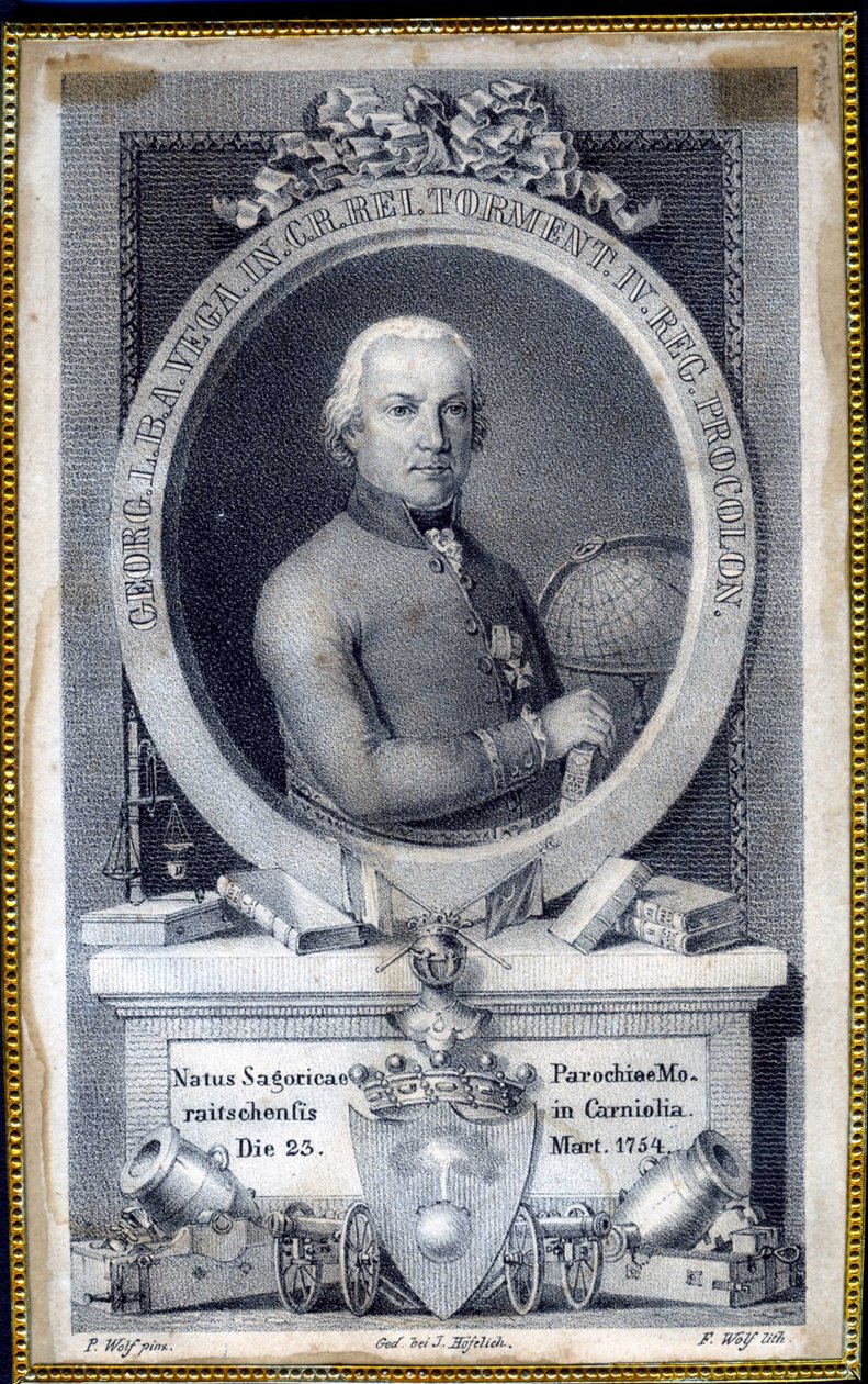 Porträtt av Yuri Vega av F. Wolf