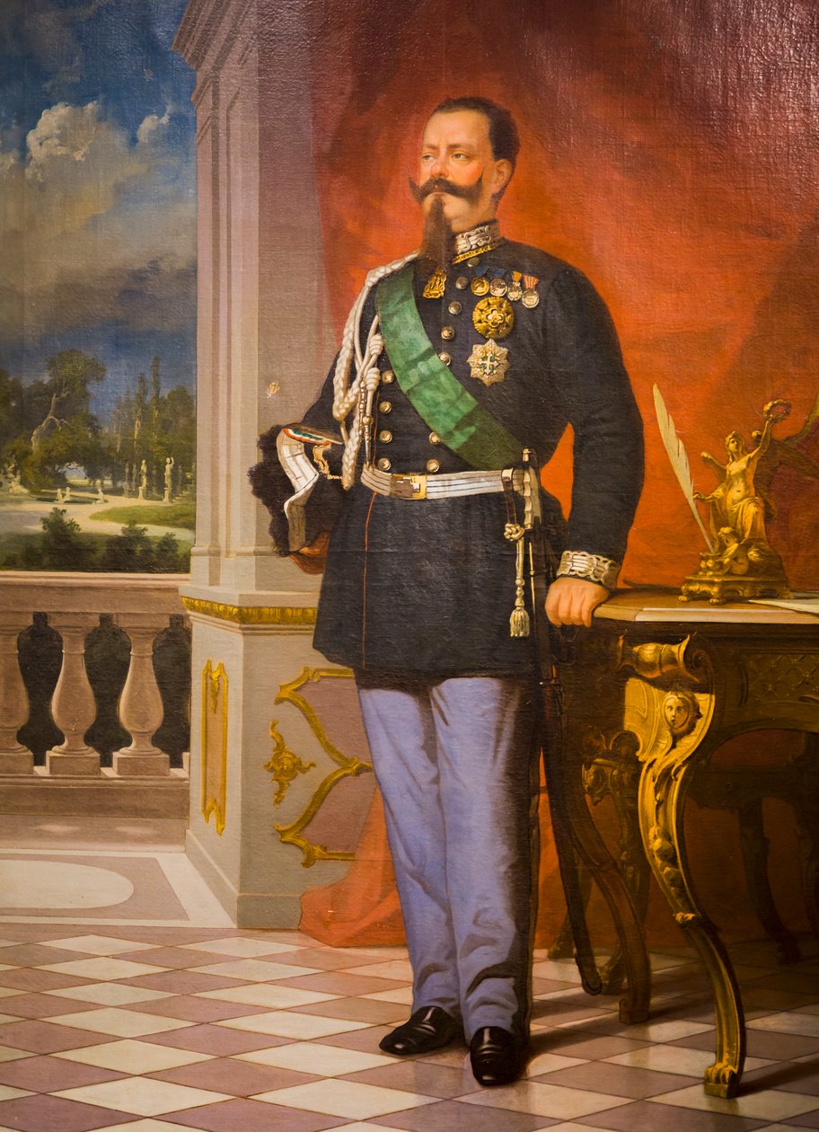 Victor Emmanuel II, 1820-1878, kung av Sardinien, kung av Italien av F. Barucco