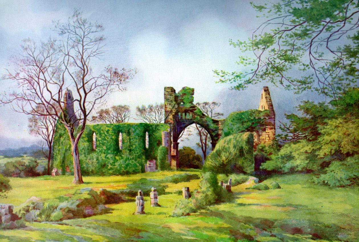 Grey Abbey, County Down, Nordirland, 1924-1926. av F. C. Varley
