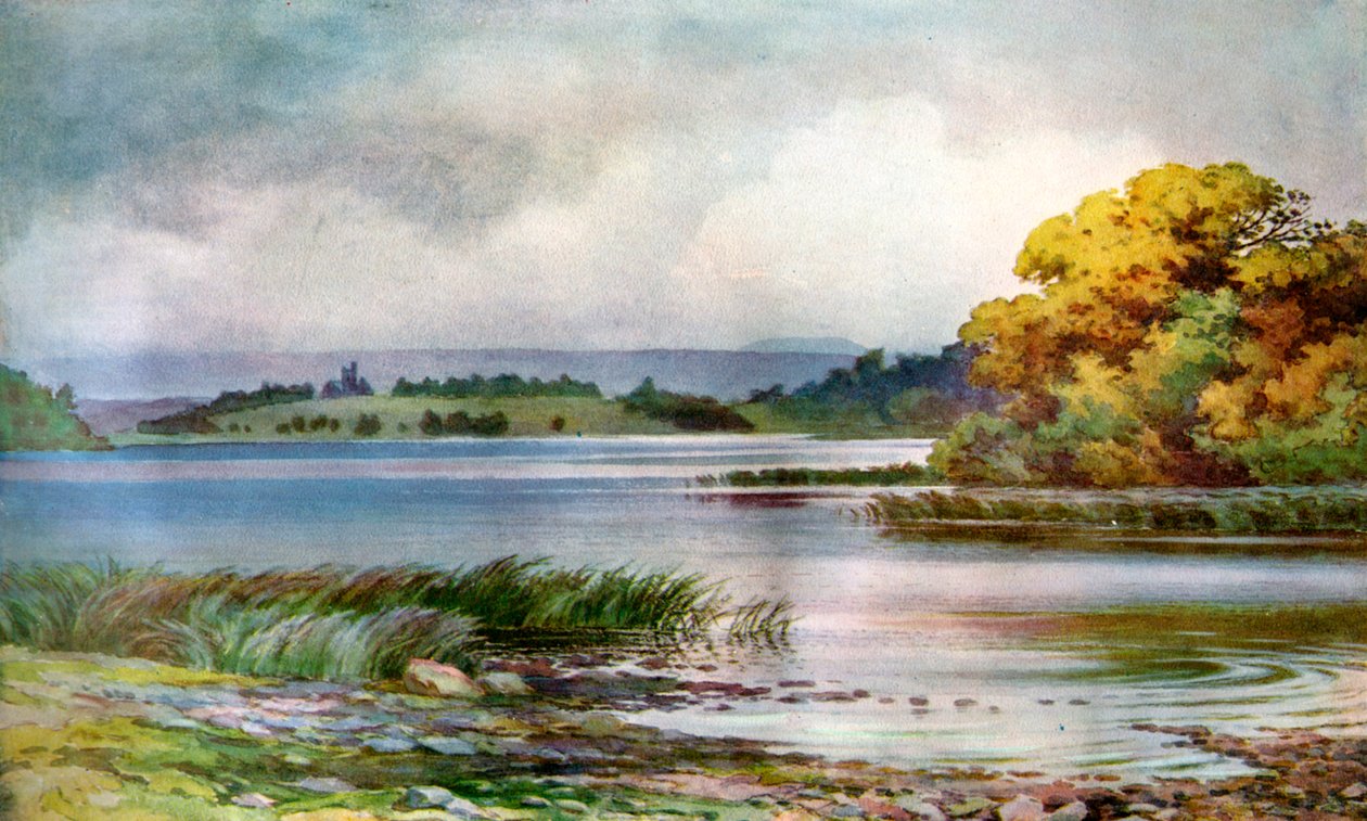 Lough Erne, County Fermanagh, Nordirland, 1924-1926. av F. C. Varley