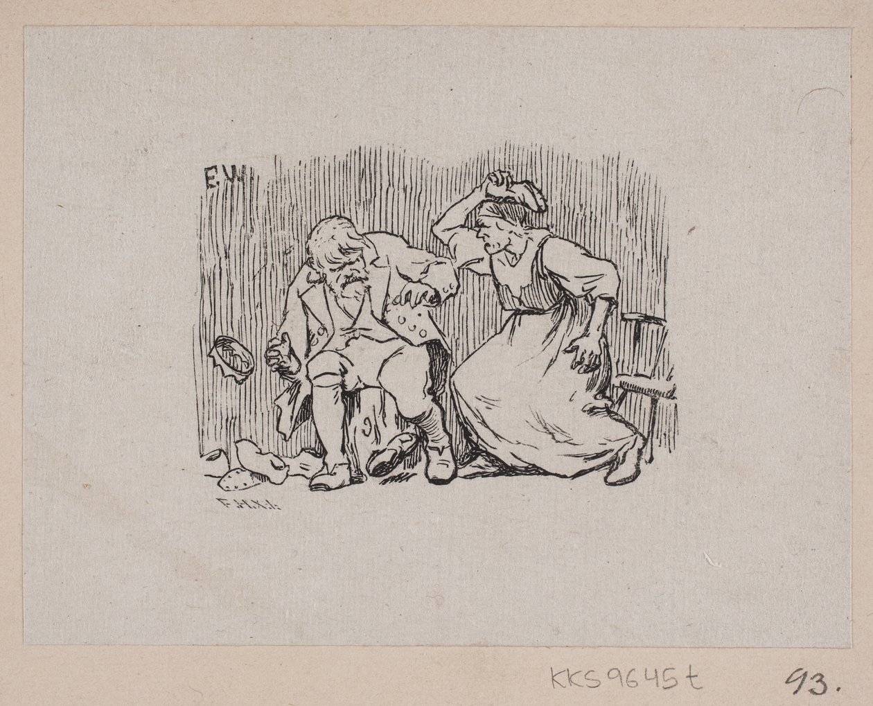 Illustration för "Askungen som fick prinsessan att ljuga" av F. Hendriksen