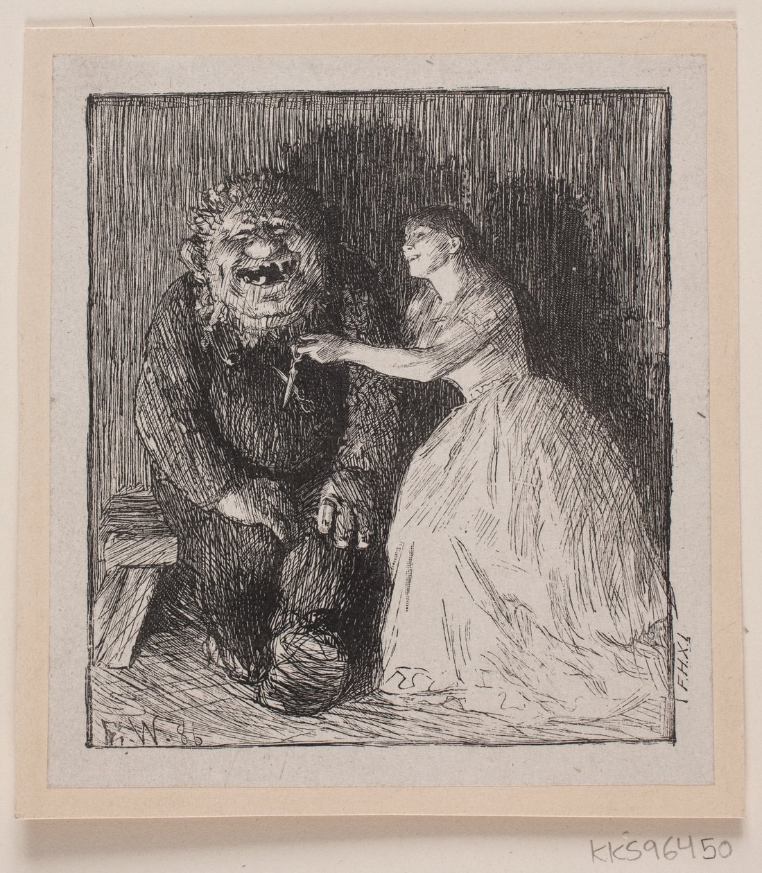 Illustration för "The Follower" av F. Hendriksen