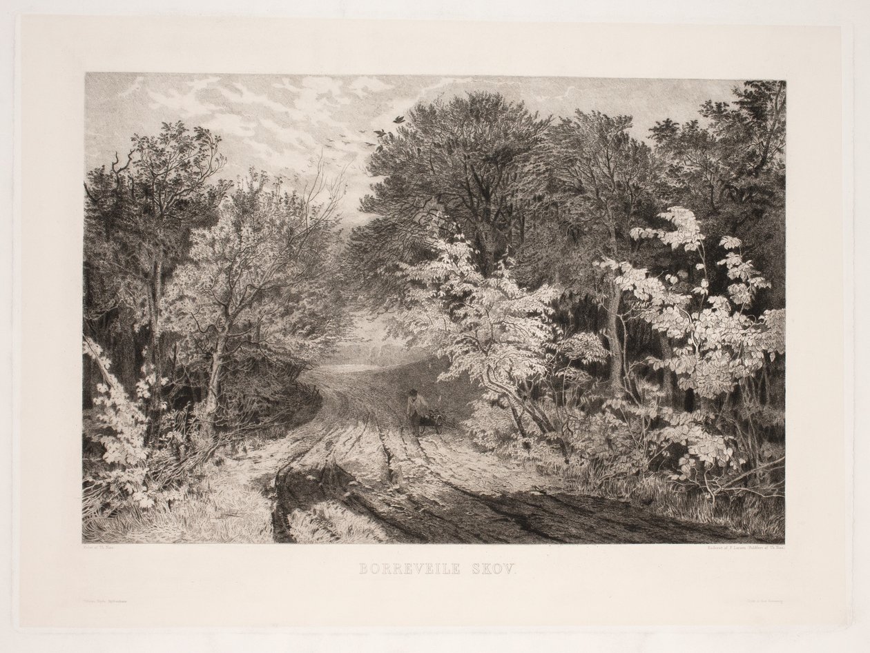 Borrevejleskogen av F. Larsen