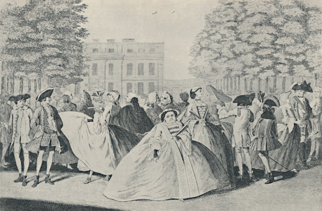 Fashionable Taste, 1745, 1920 av F. Patton