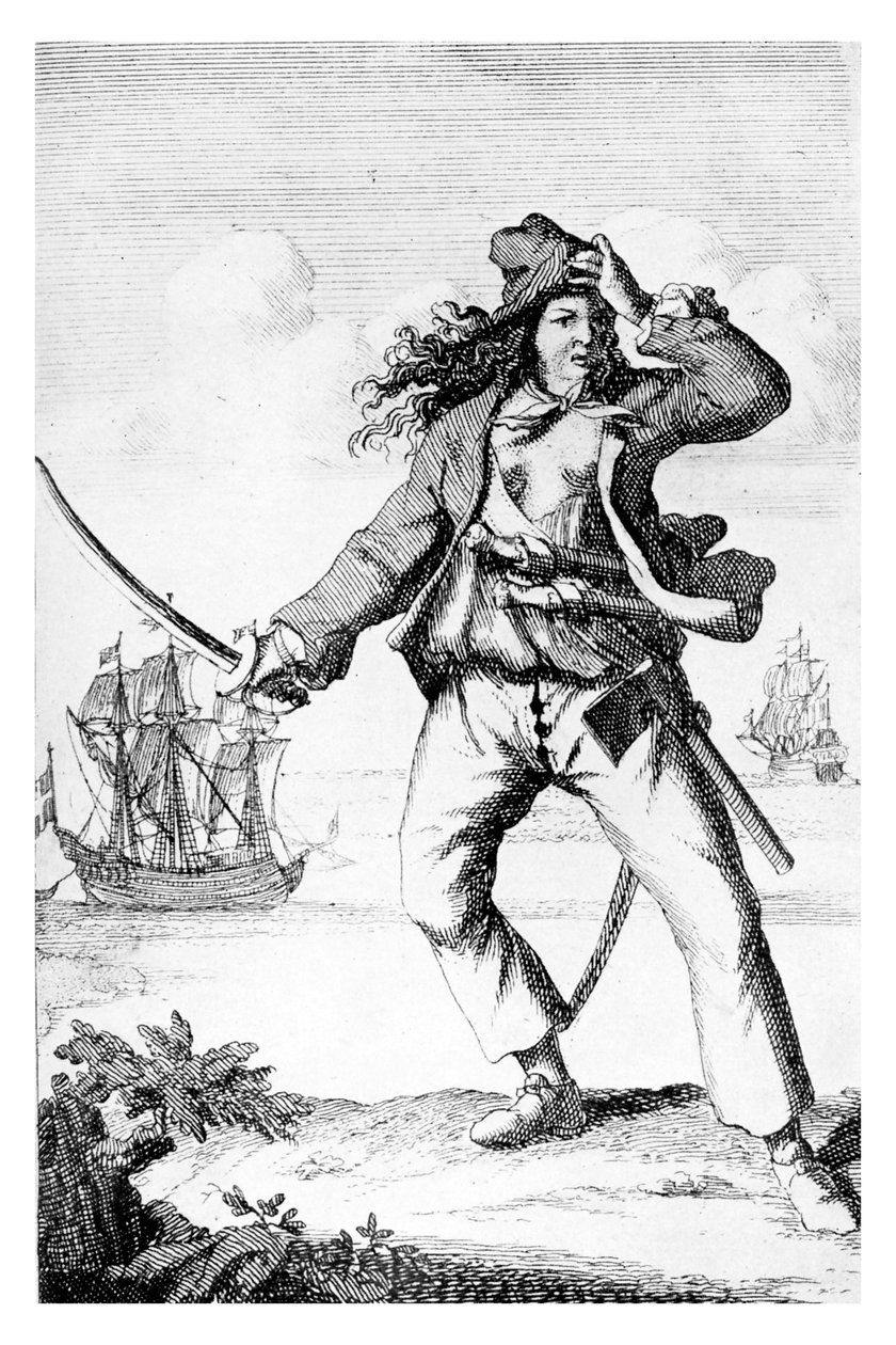Mary Read - engelsk kvinnlig pirat av F. Wentworth
