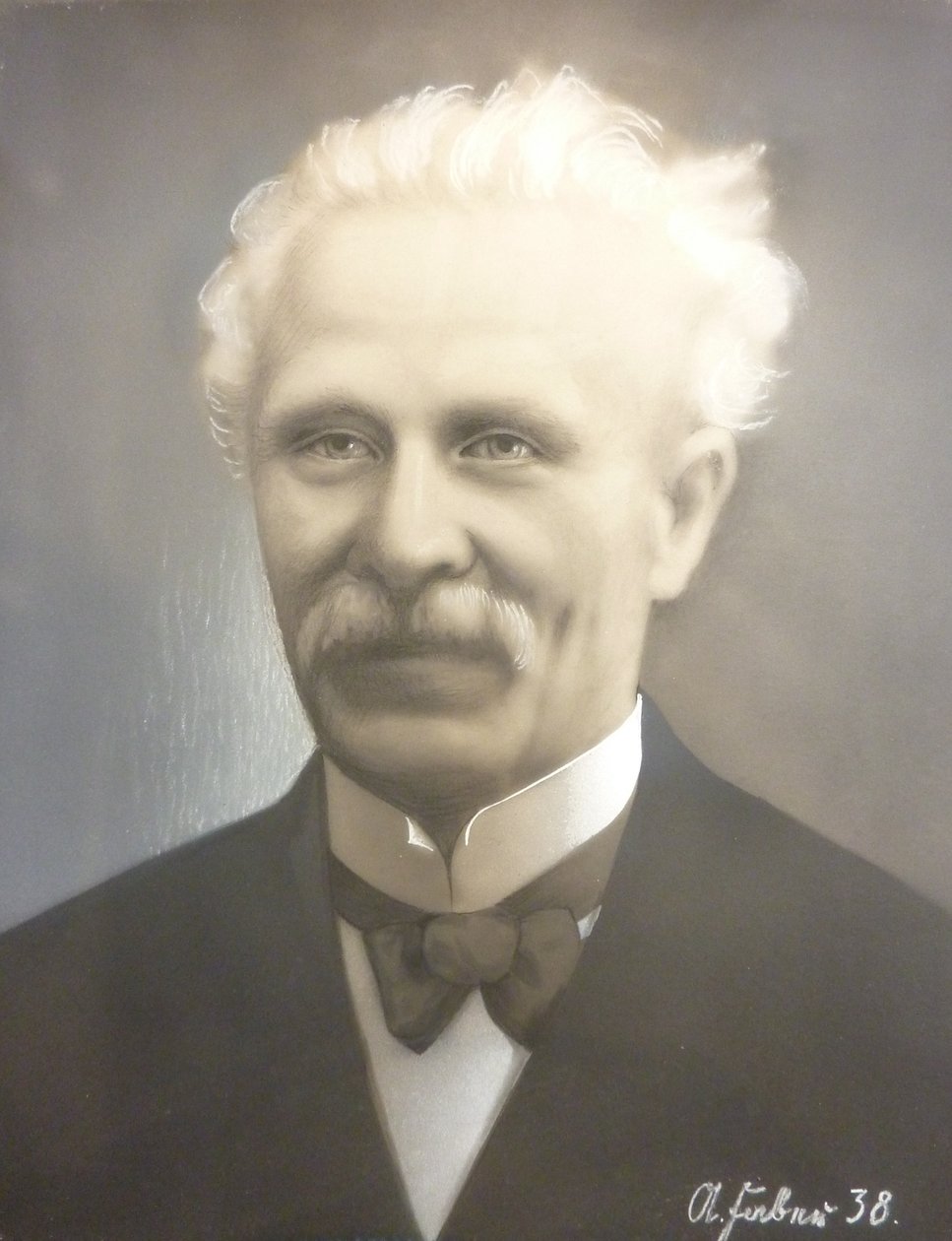 Porträtt av musikchefen Karl Friedrich Nagler av Faber