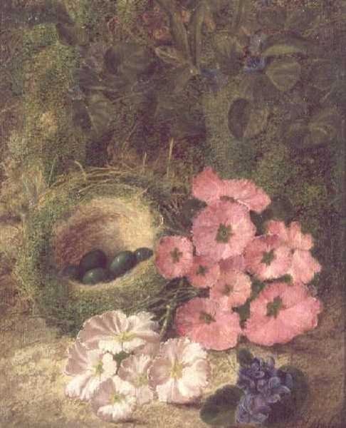 Vår (bo med hundrosor) av Fanny Jane Bayfield