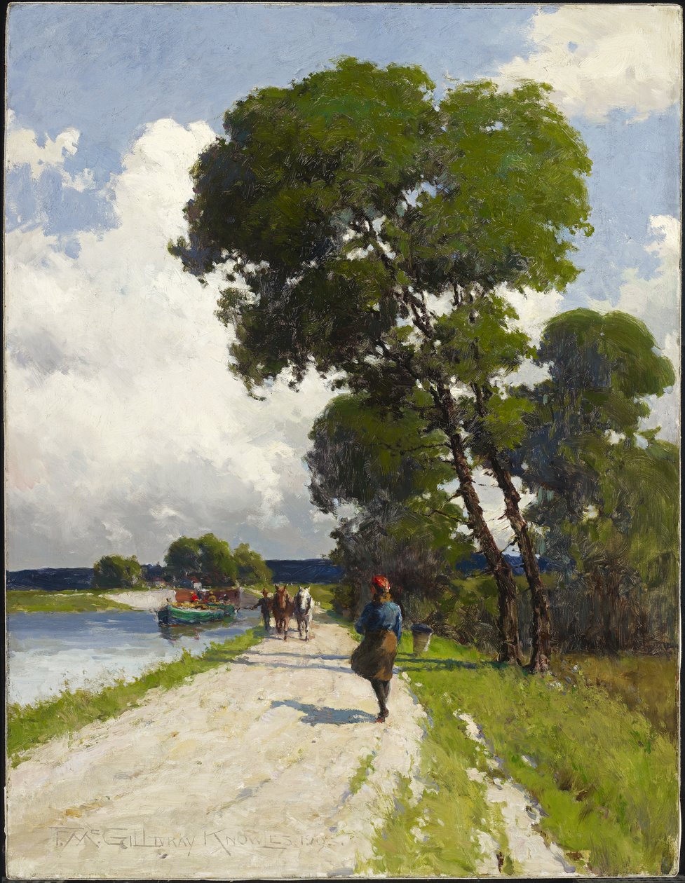 En blåsig dag, 1903 av Farquhar McGillivray Knowles