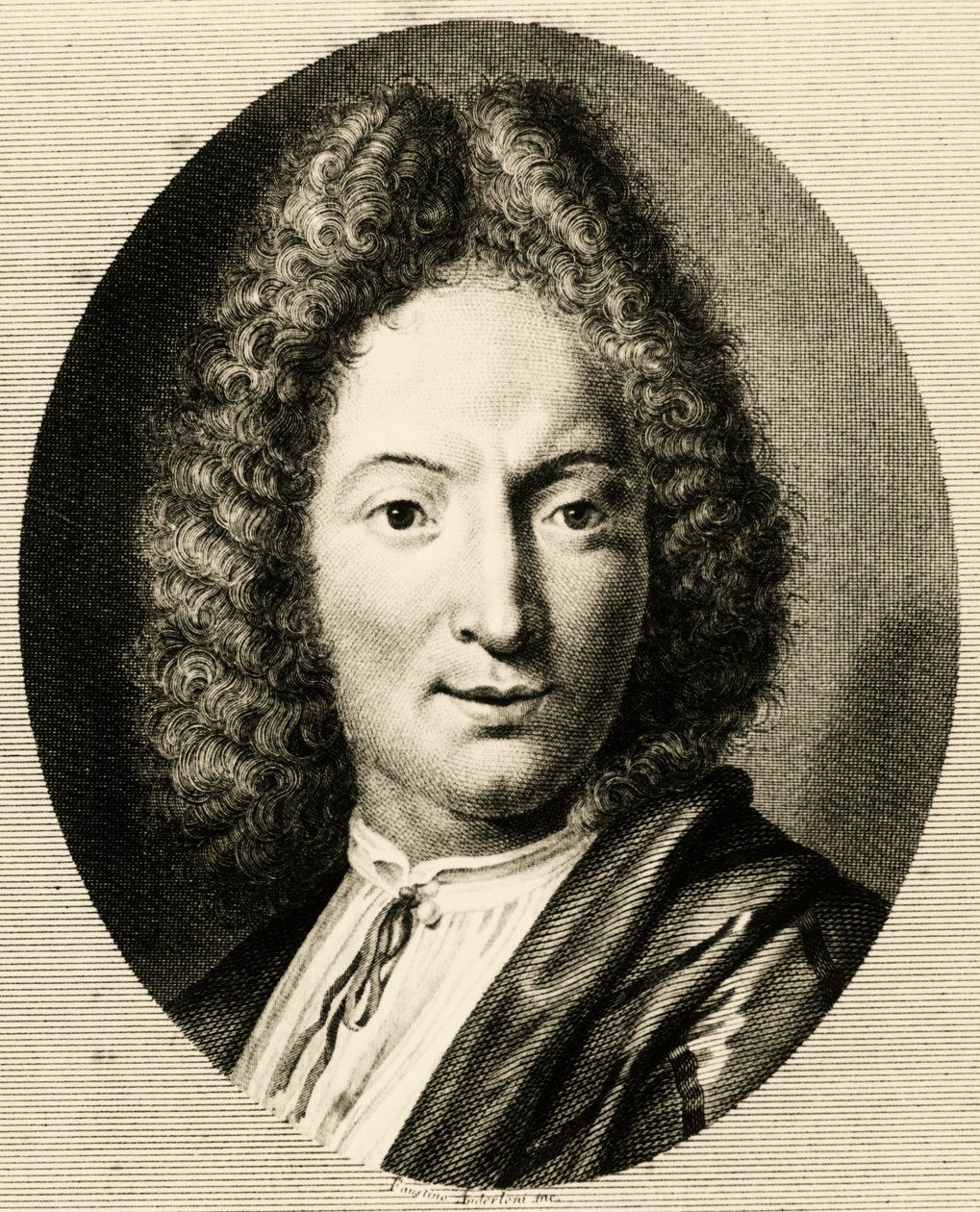 Porträtt av Arcangelo Corelli (Fusignano av Faustino Anderloni