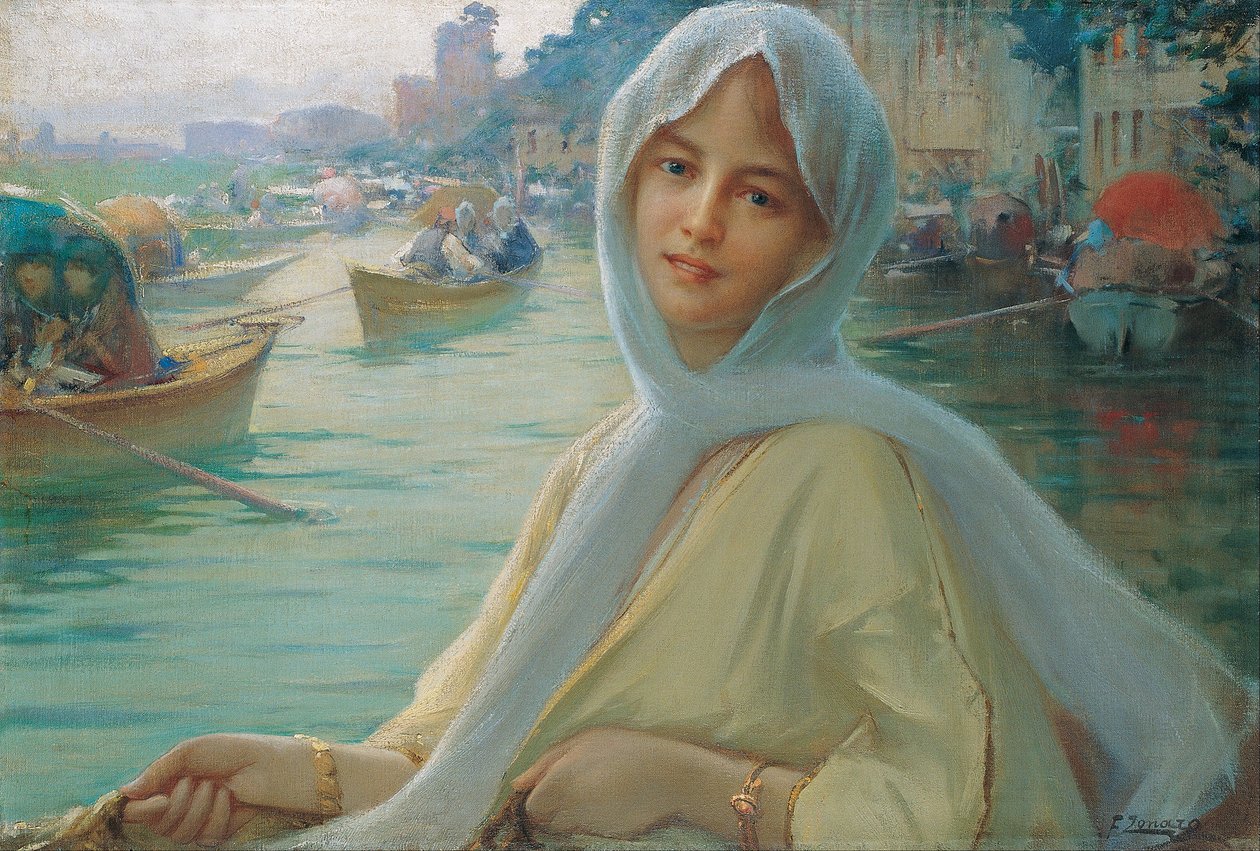 Nöjen på Göksu av Fausto Zonaro