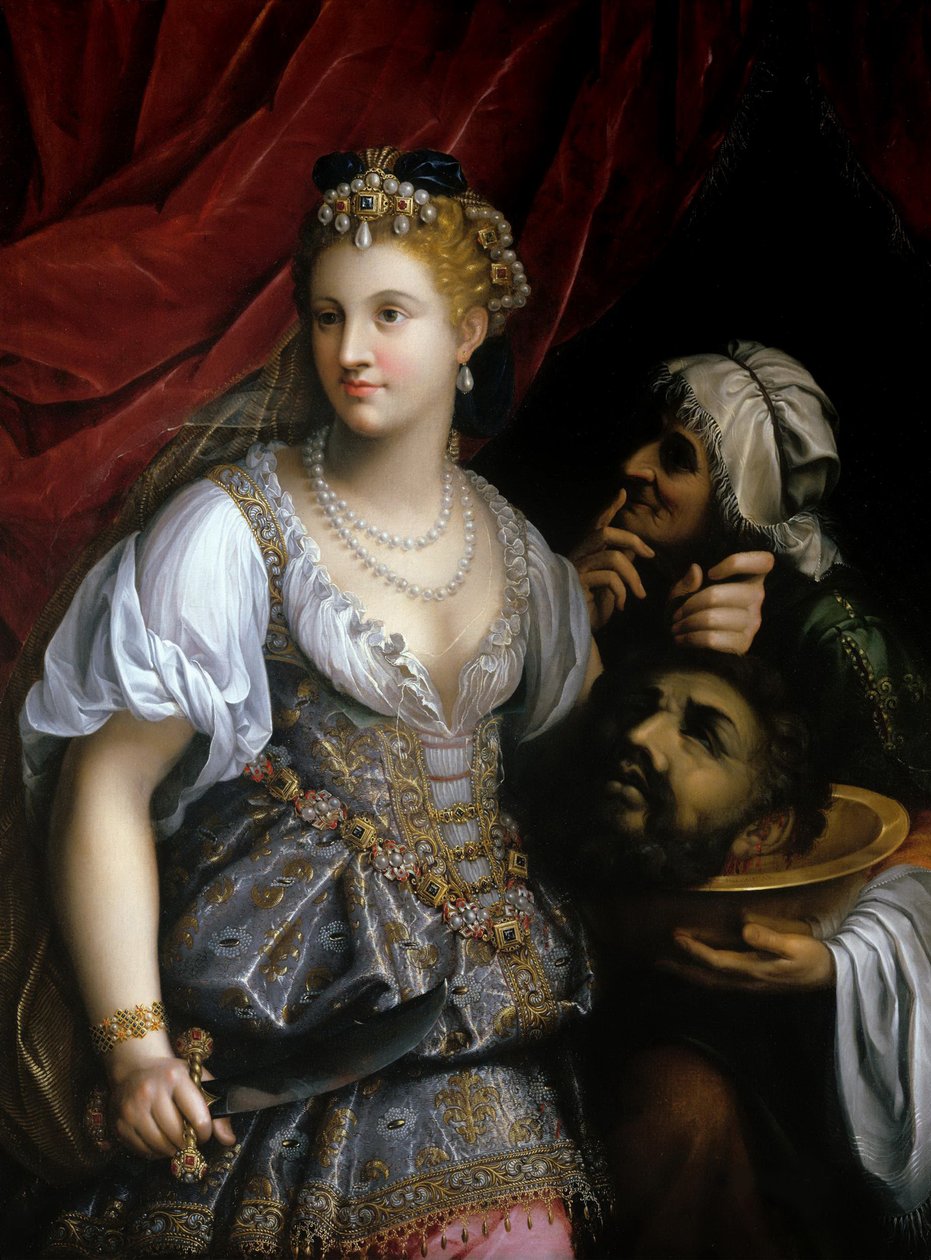 Judith med huvudet av Holofernes, ca. 1600. av Fede Galizia