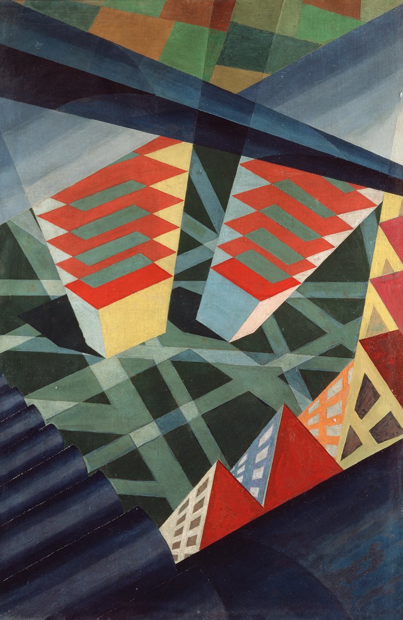 Perspectives in Flight, c.1926 av Fedele Azari