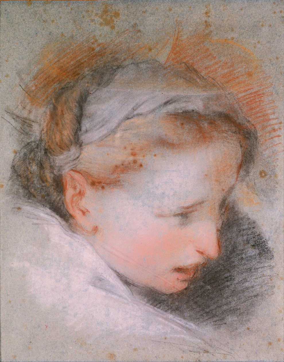 Chef för en kvinna, 1568-1569 av Federico Barocci