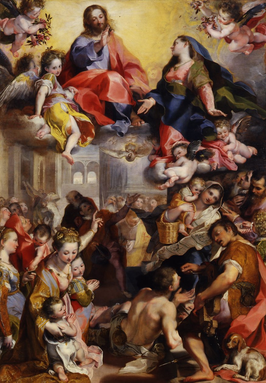 Madonna of the People av Federico Barocci