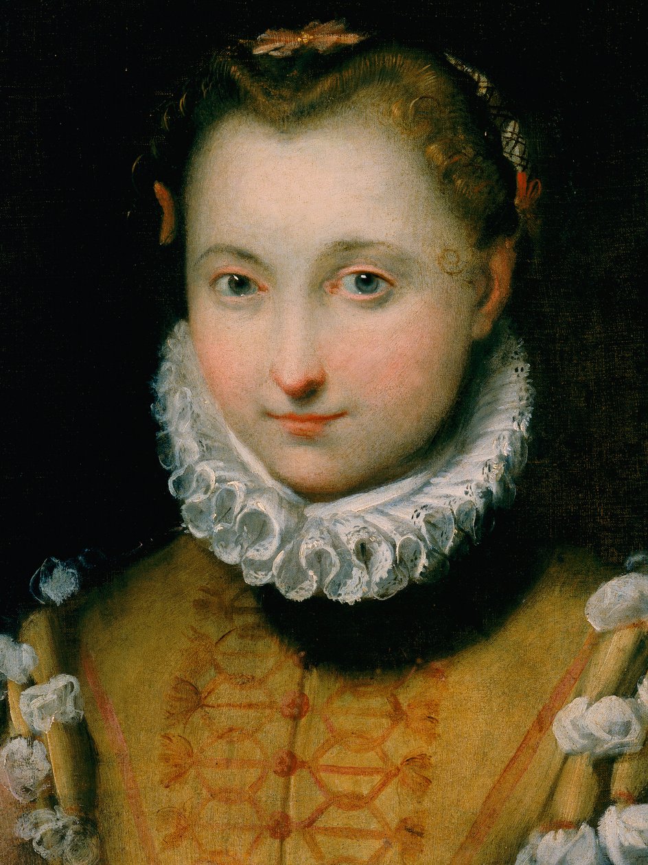 Porträtt av en ung kvinna av Federico Fiori Barocci or Baroccio