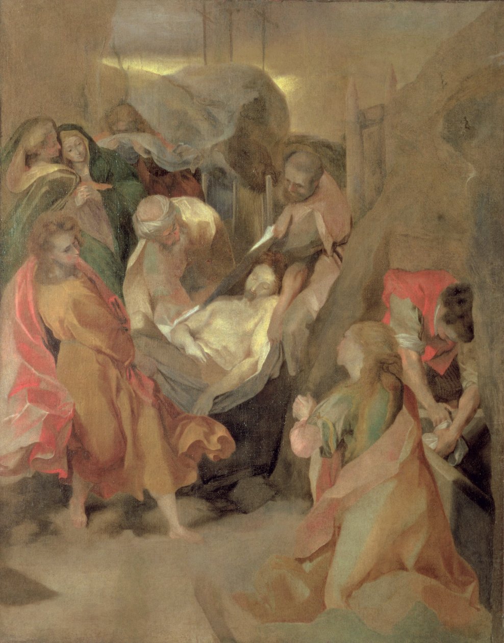 Kristi gravläggning av Federico Barocci
