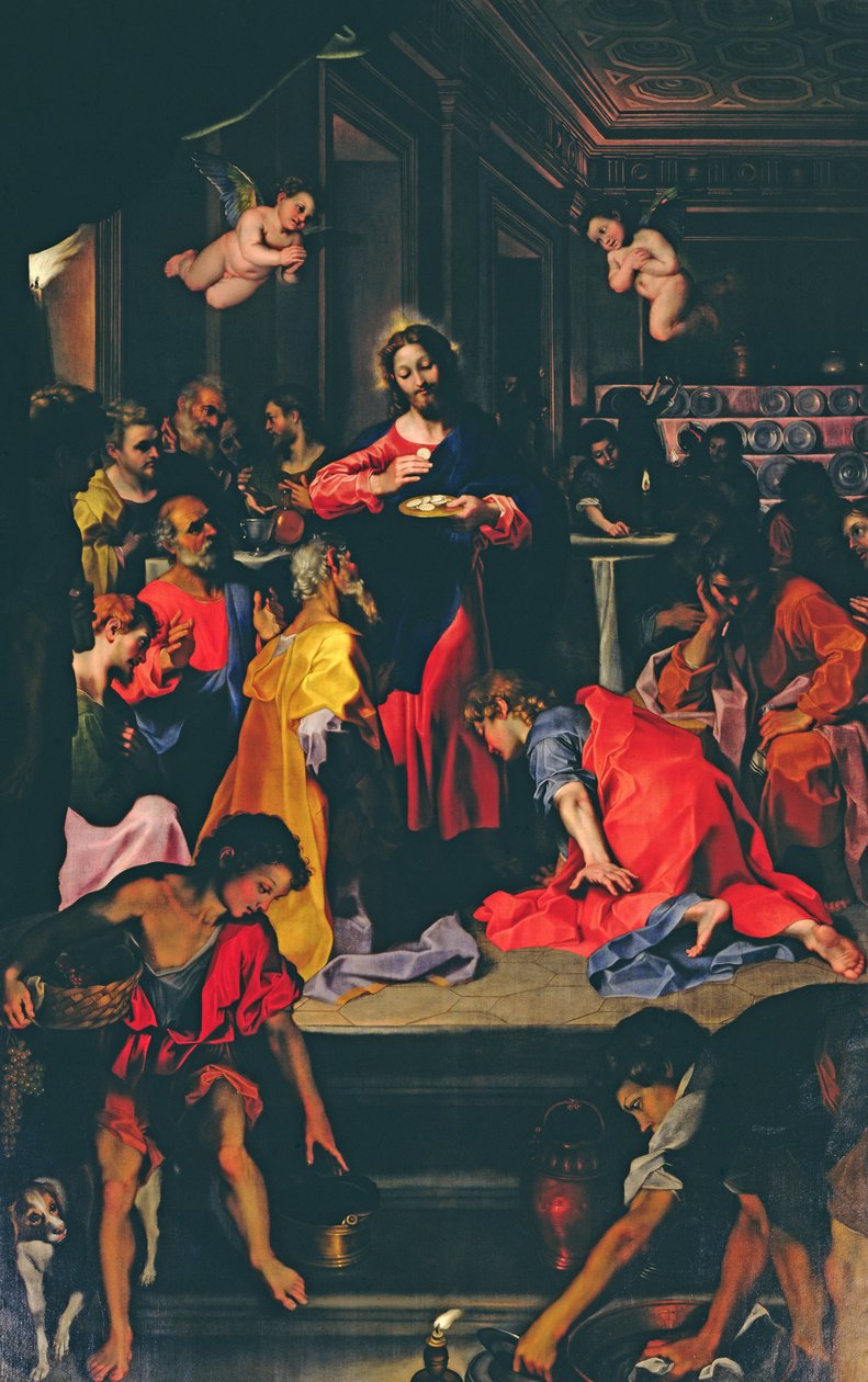 Den sista måltiden (altartavla) av Federico Barocci