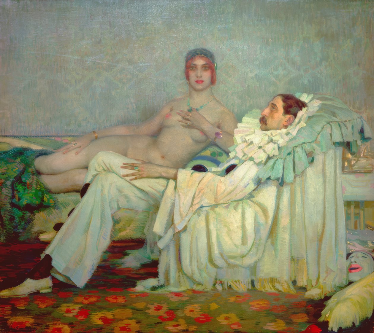 Pierrot sjuk av Federico Armando Beltran Masses