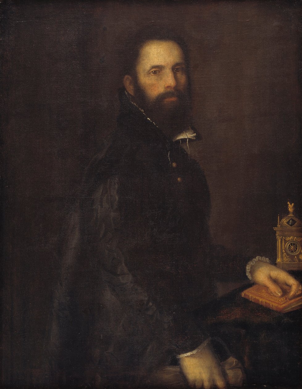 Danska: Portræt af Antonio Galli Porträtt av Antonio Galli av Federico Barocci