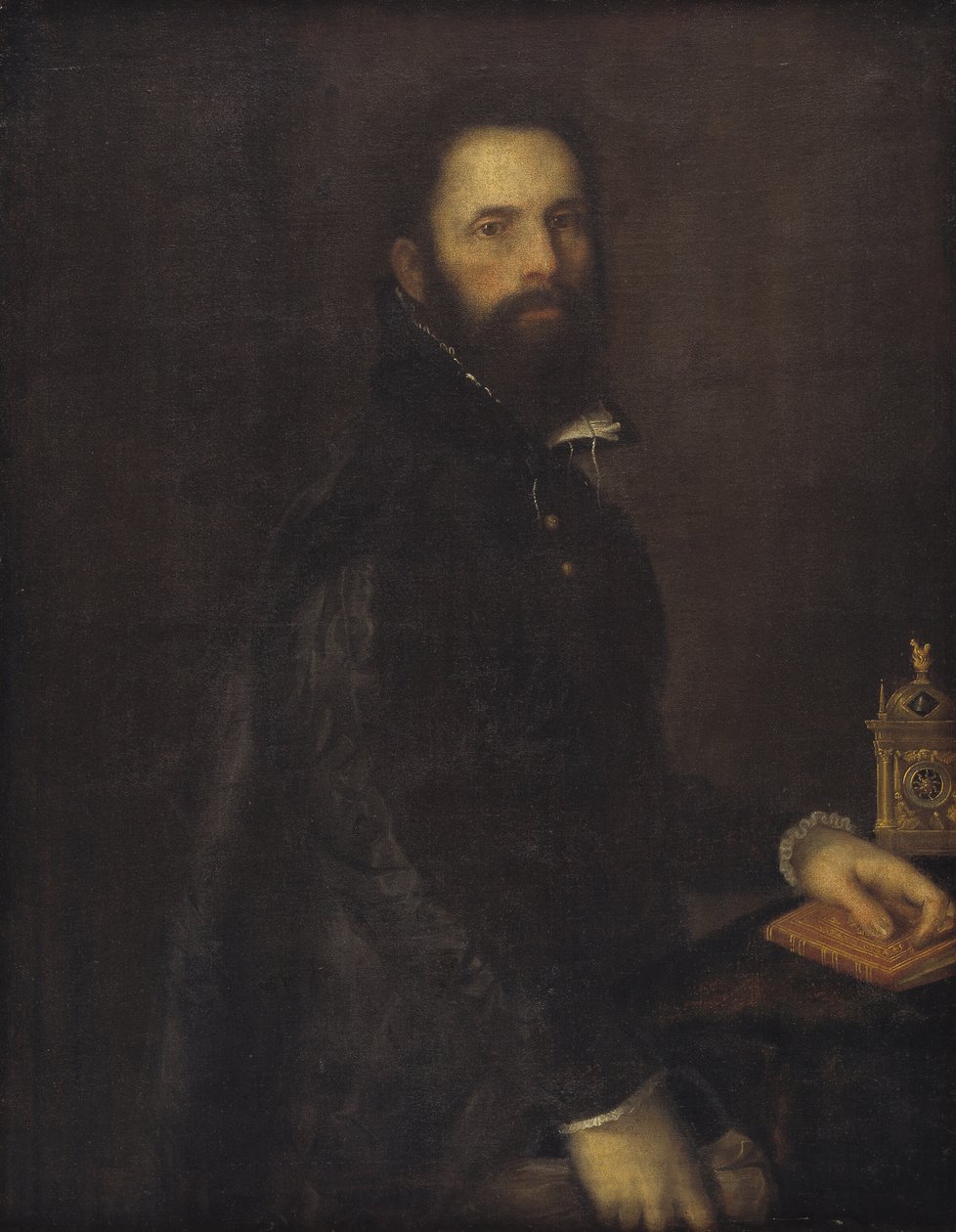 Porträtt av Antonio Galli av Federico Barocci