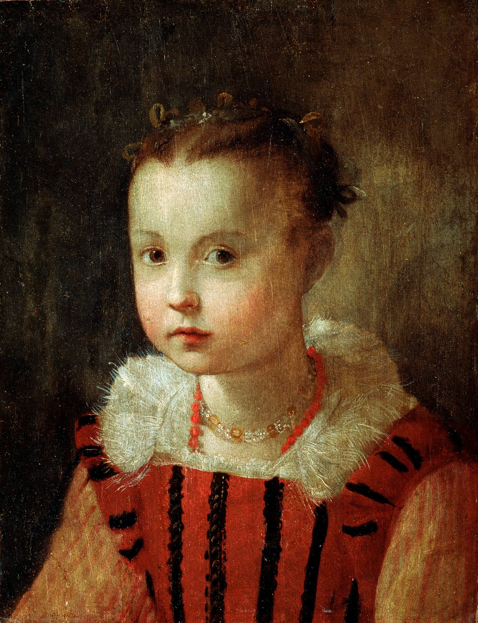Porträtt av en flicka, 1500- eller tidigt 1600-tal av Federico Barocci