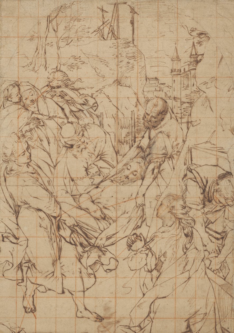 Kristi gravläggning av Federico Barocci