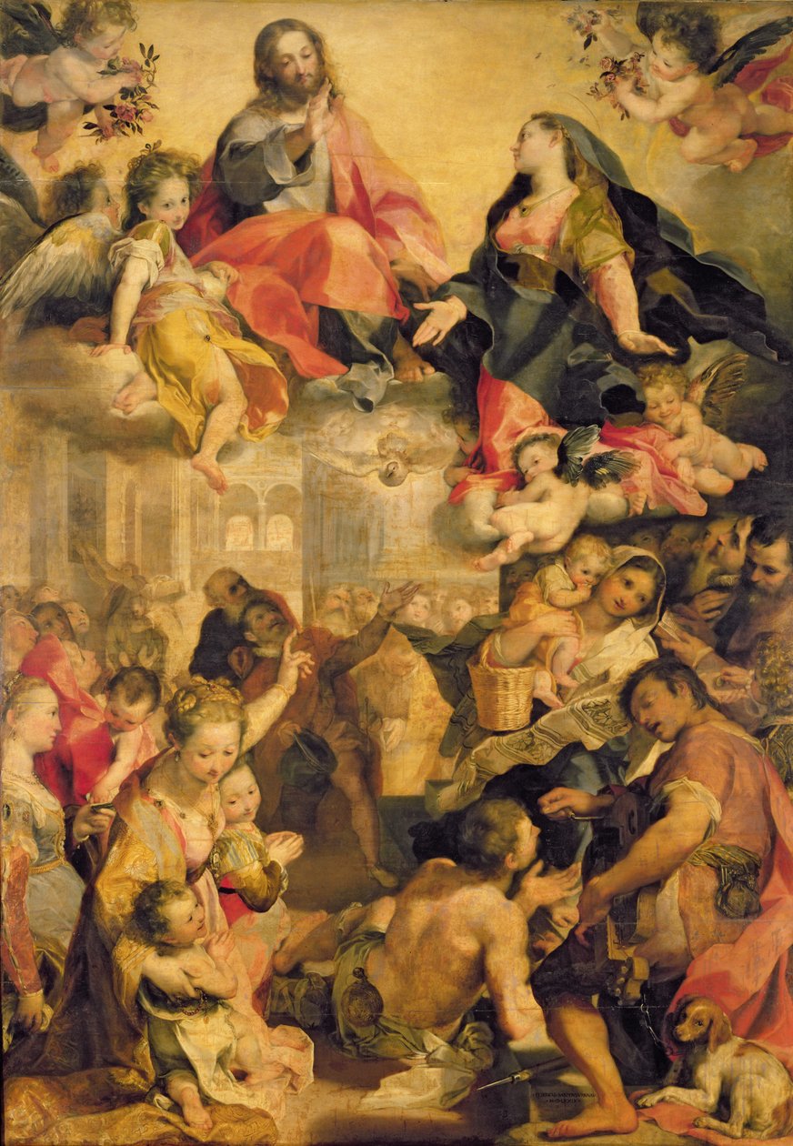 Folkets Madonna, 1576-79 av Federico Fiori Barocci or Baroccio