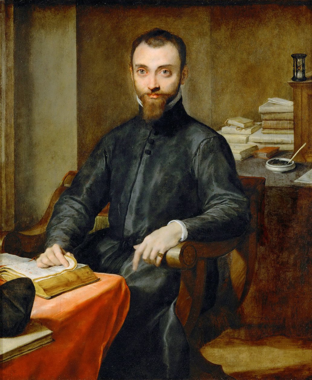 Monsignor Giuliano della Rovere (1559-1621) - Federigo Barocci (1528-1612). Olja på duk, ca 1595. Mått: 117x97,5 cm. Konsthistoriska museet, Vienne av Federico Fiori Barocci or Baroccio
