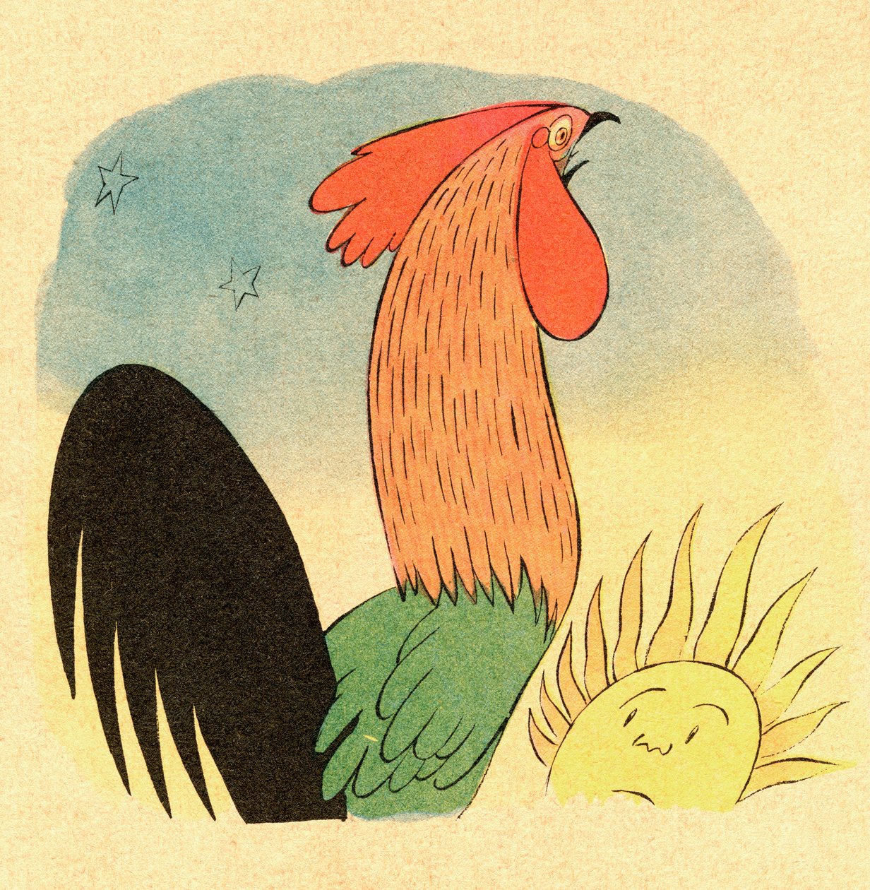 Färgillustration av Federico Ribas Montenegro av Federico Ribas Montenegro