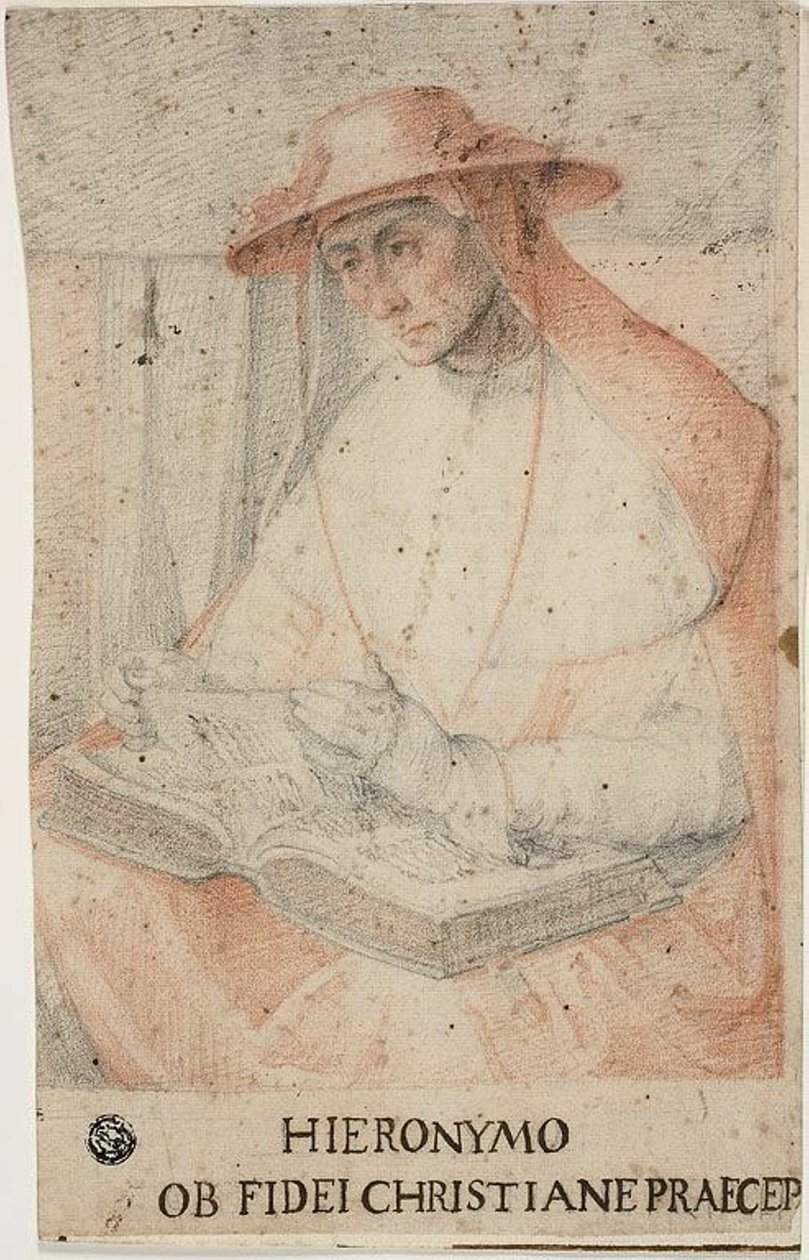 Sankt Jerome av Federico Zuccaro
