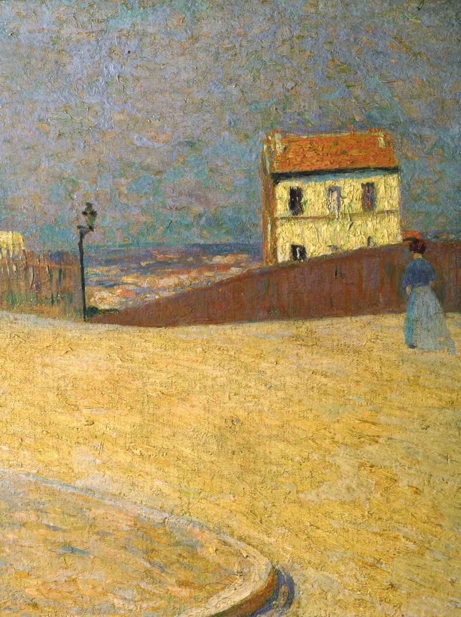 Hus i Montmartre av Federigo Zandomeneghi