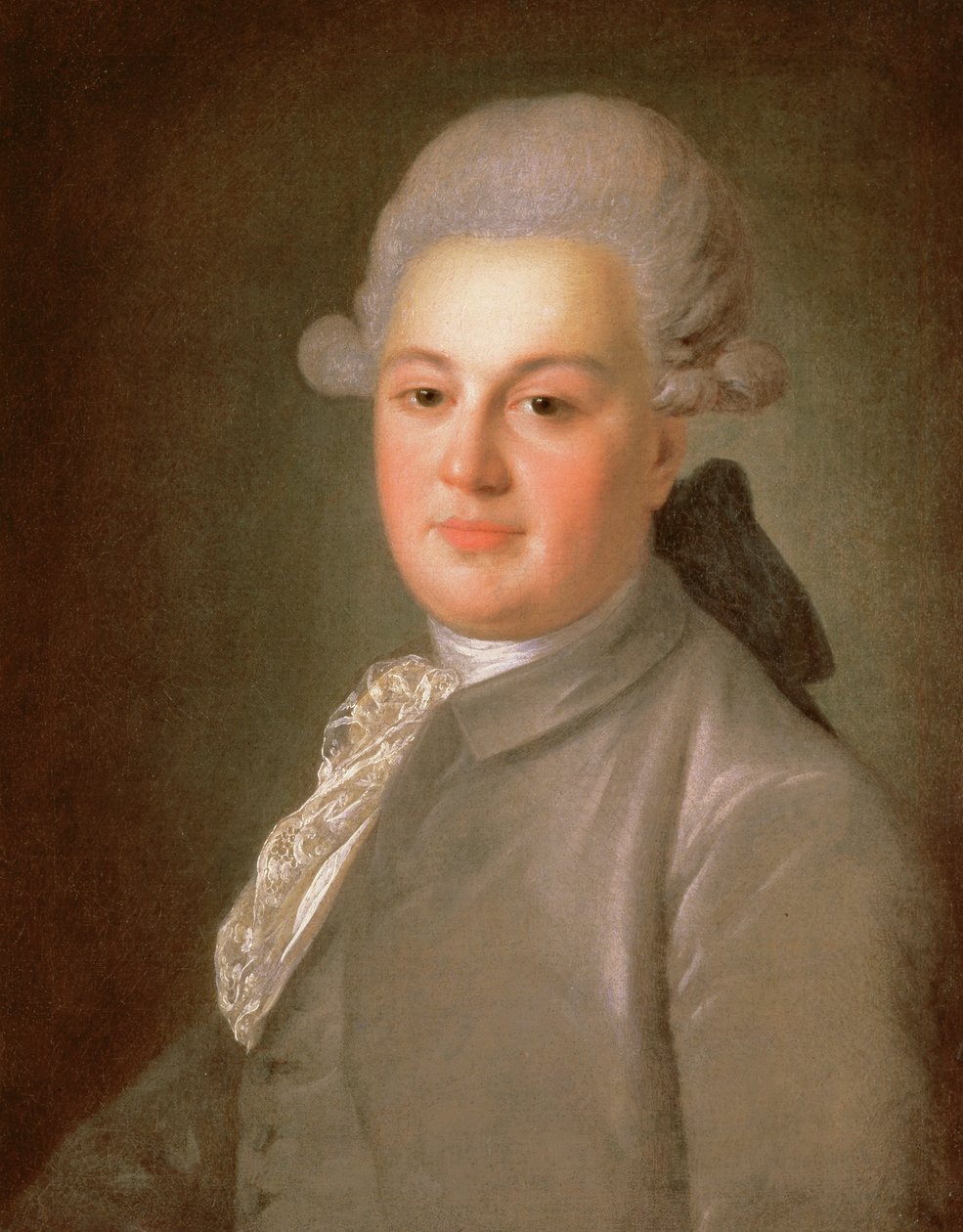 Porträtt av senator greve Artemy Vorontsov (1748-1813), efter 1768 av Fedor Stepanovich Rokotov