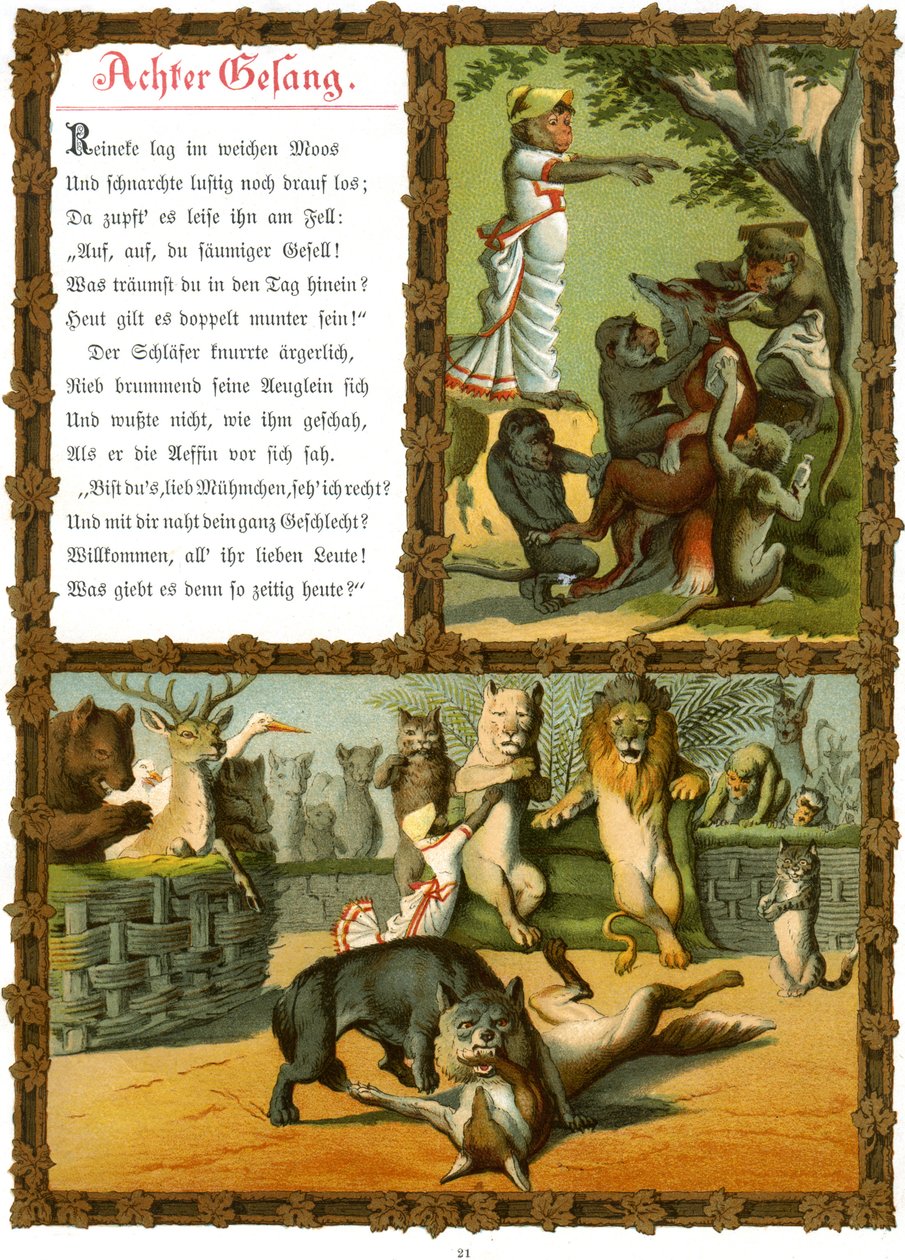 Reynard räven, eller "Reineke Fuchs" av Fedor Alexis Flinzer