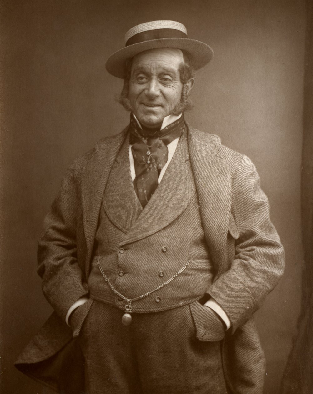 David James, brittisk skådespelare, 1884 av Fehrenbach