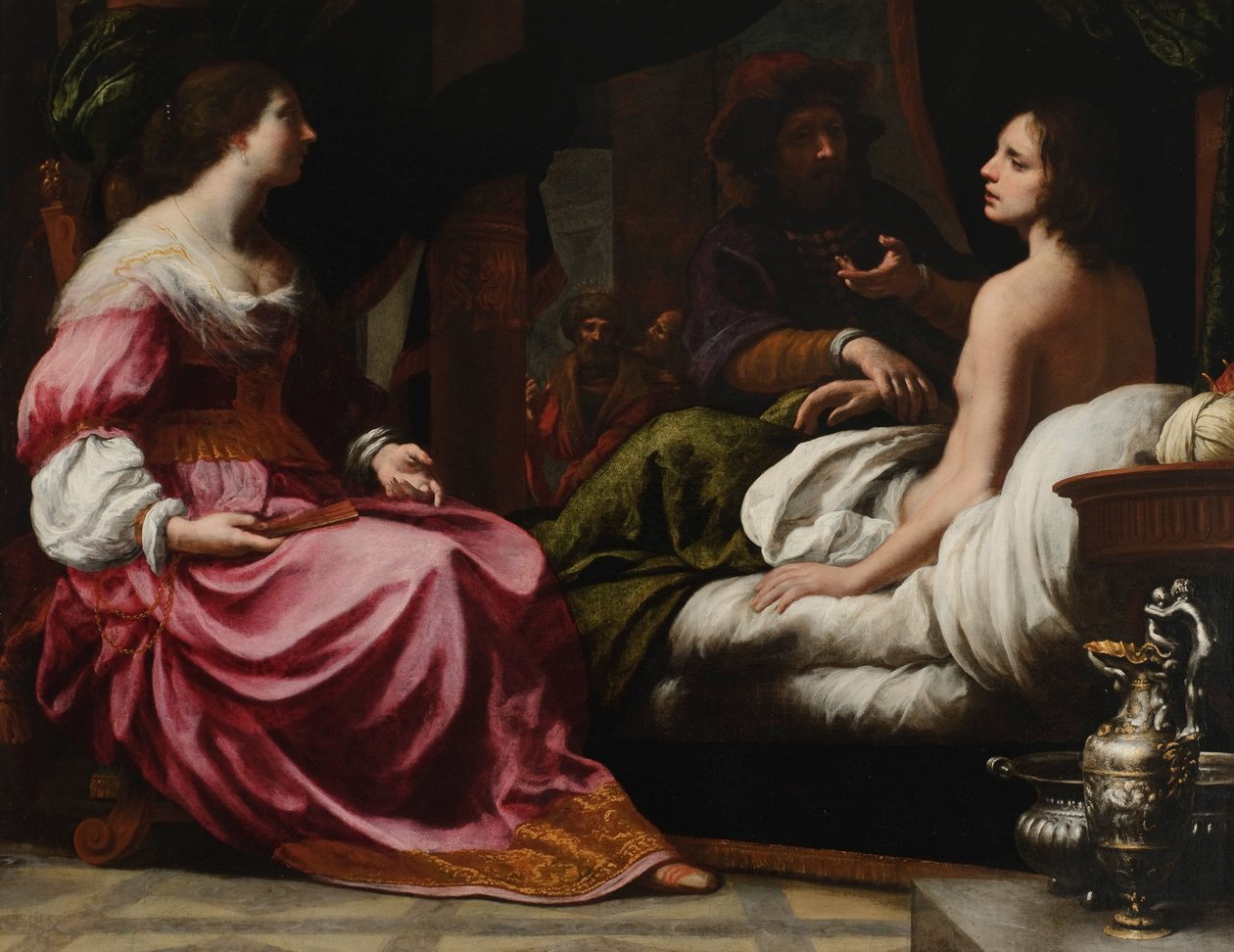 Antiochus prins av Syrien och Stratonica hans styvmor av Felice Ficherelli