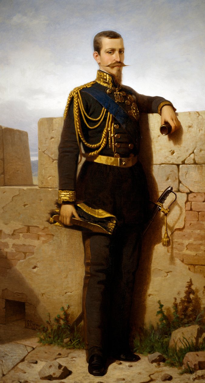 Porträtt av Prins Ferdinand av Savojen (Florens av Felice Barucco