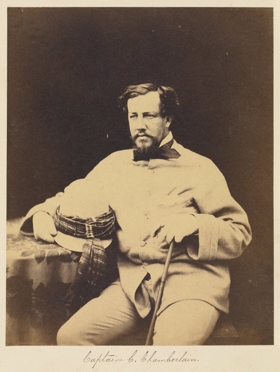 [Kapten C. Chamberlain] av Felice Beato
