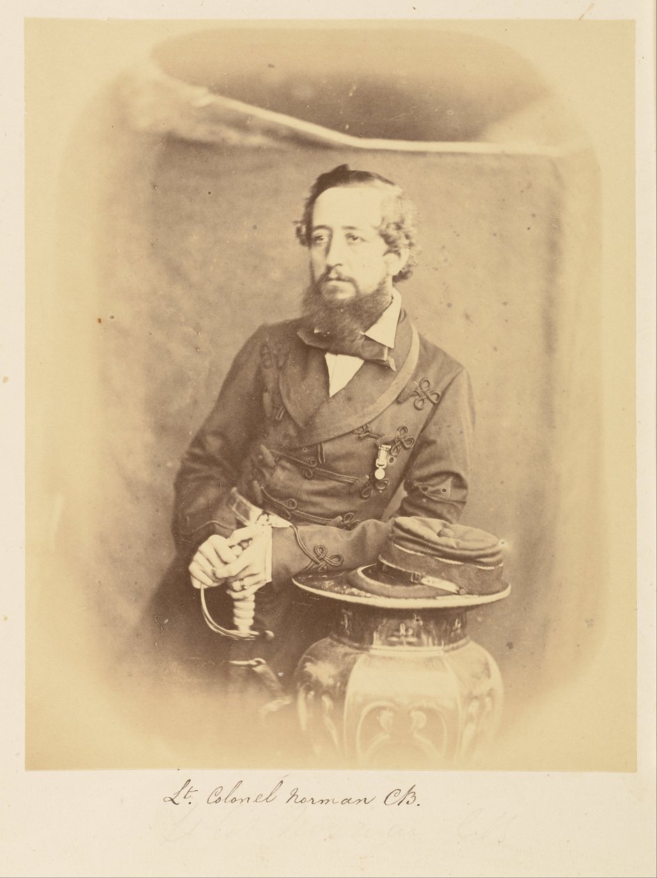 Överstelöjtnant Norman, C.B. av Felice Beato