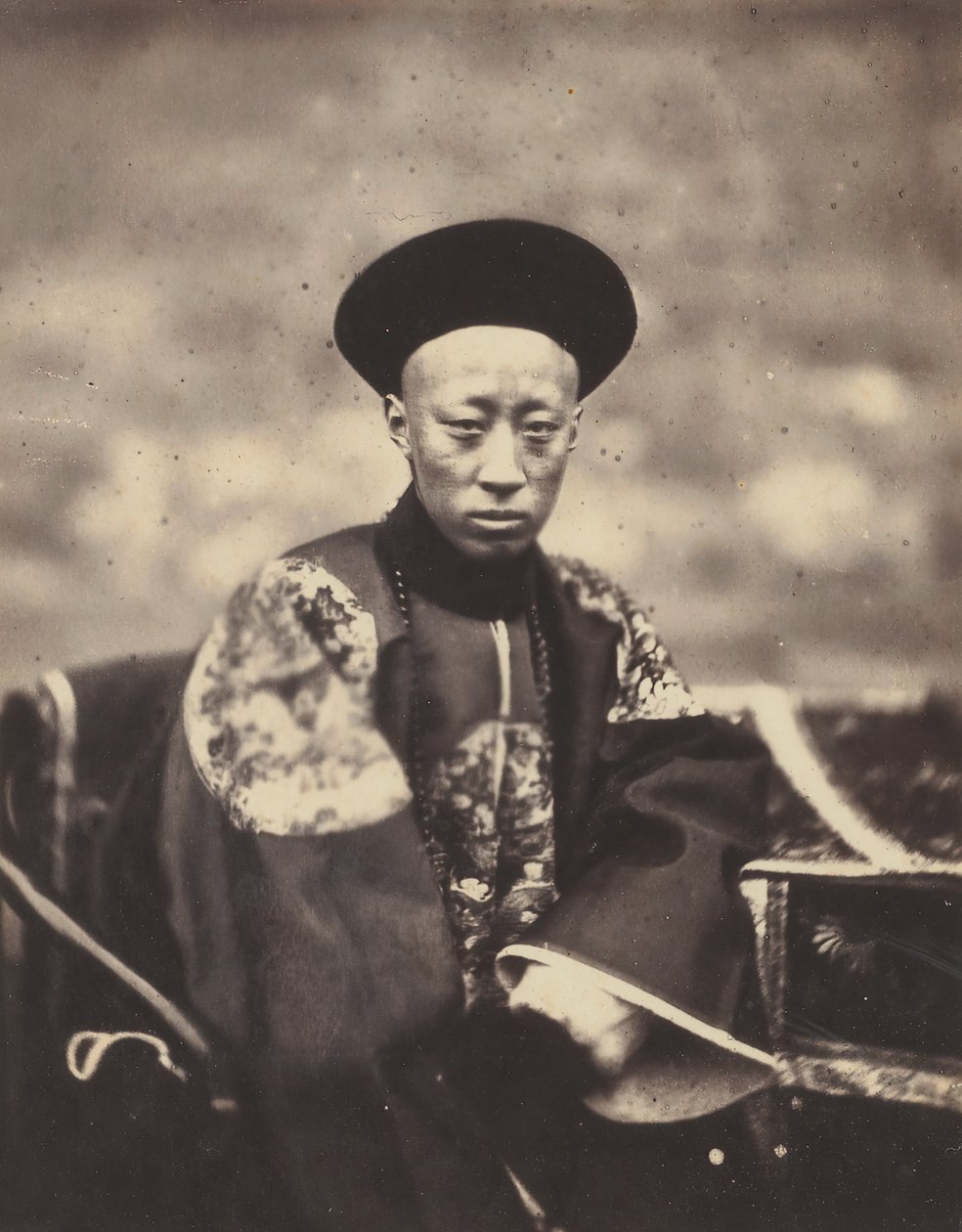 Prins Kung. Kejsare av Kina, 1860. av Felice Beato