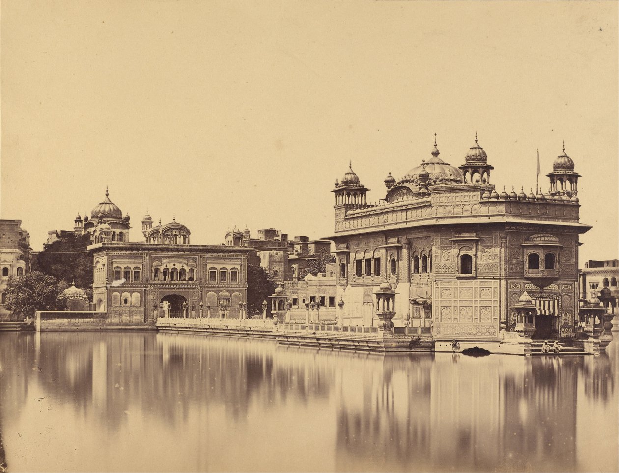Gyllene templet i Amritsar av Felice Beato