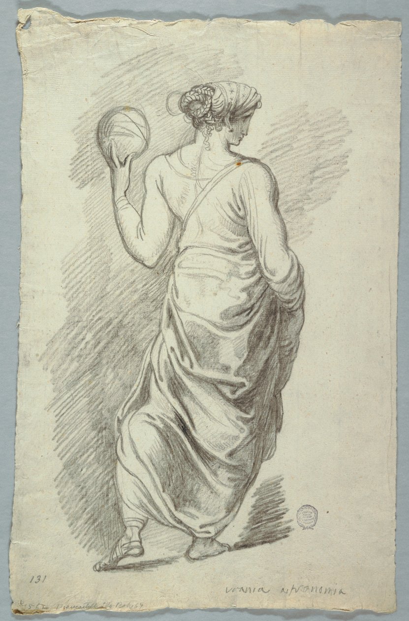 Urania, astronomimusa av Felice Giani