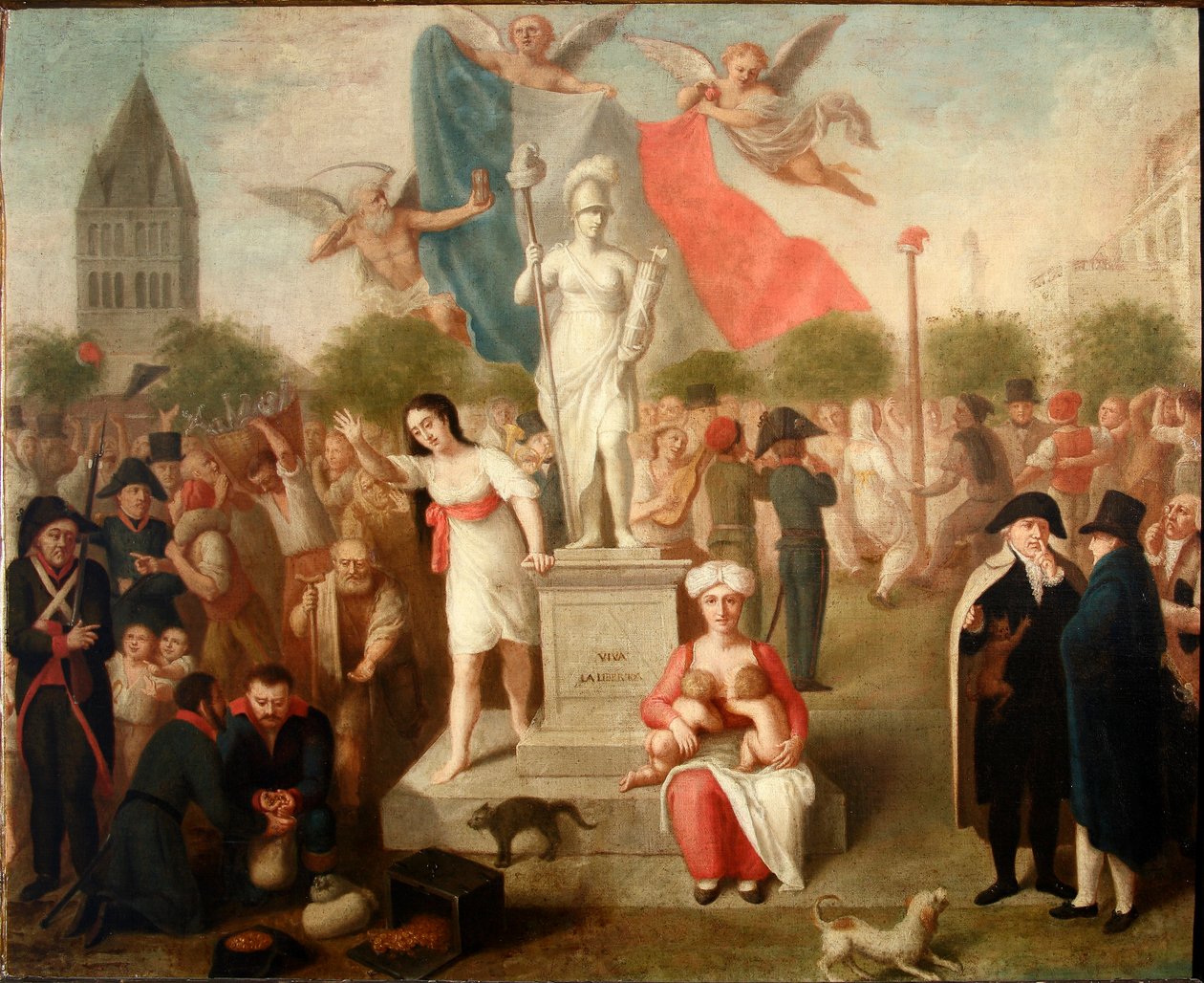 Allegory of Liberty (målning av Felice Guascone