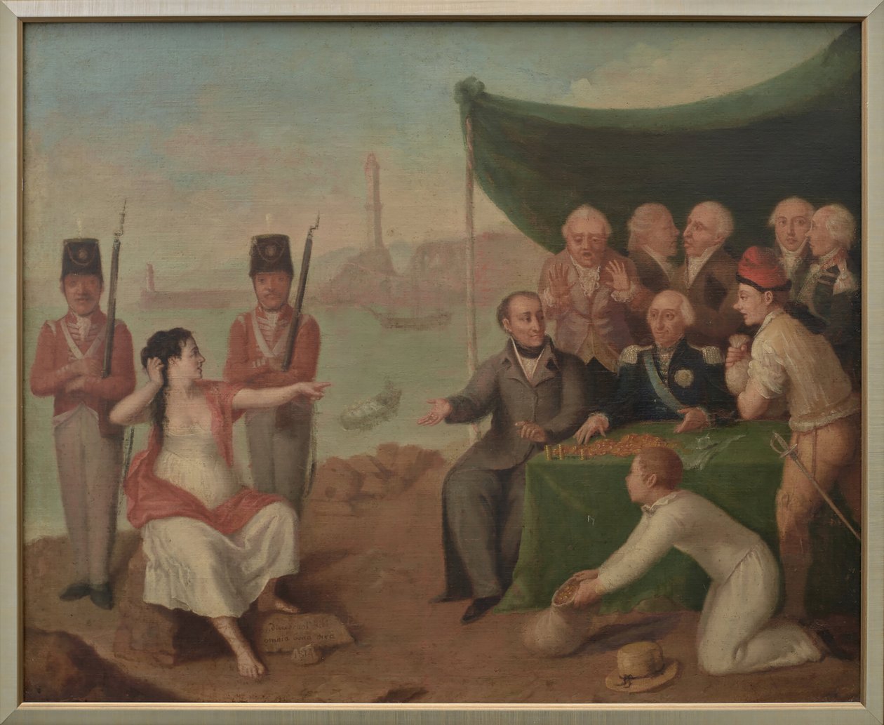 Ligurien år 1814 av Felice Guascone
