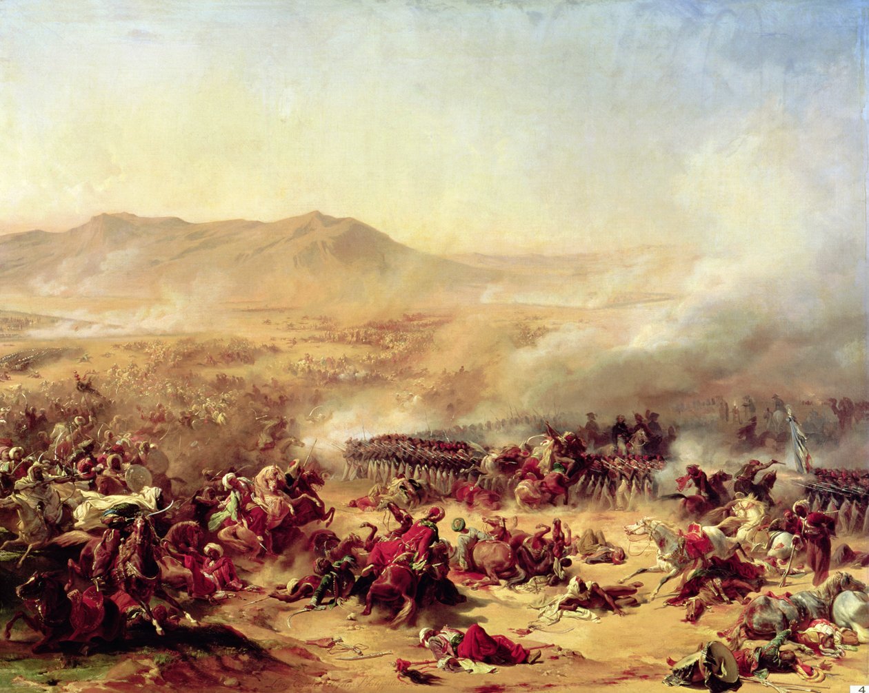 Slaget vid Mont Thabor, 16 april 1799 av Felix Philippoteaux