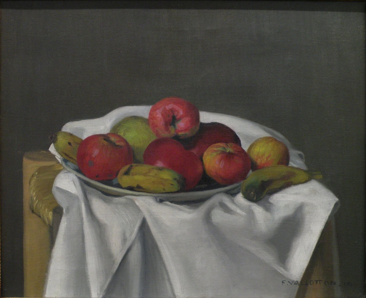 Nature morte aux pommesn  av Felix Edouard Vallotton