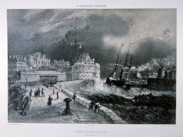 The Jetty at Le Havre, från 1:a volymen av 