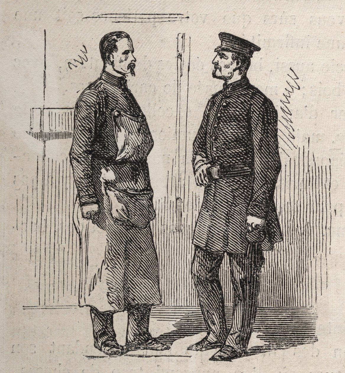 Paris - Petite Roquette fängelse (fängelse för kvinnor och ungdomar) - av Felix (after) Thorigny